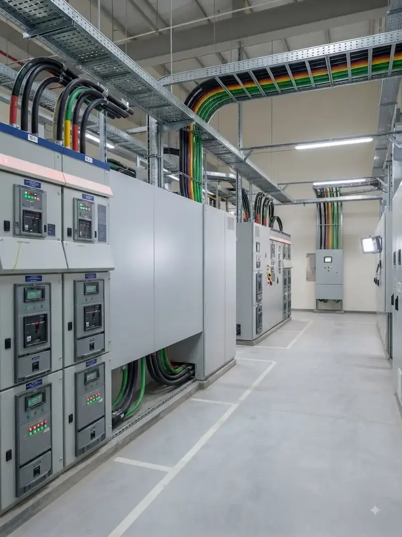 Electrical switchgear installation
